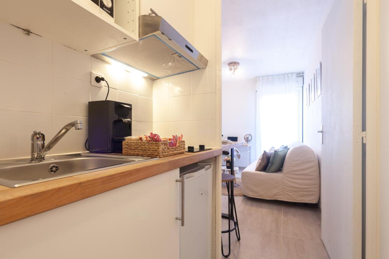 Cosy Studio Face A La Gare Apartment Marseille Bagian luar foto